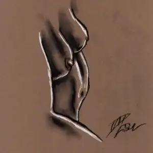 Sanfte Kurven im Schatten